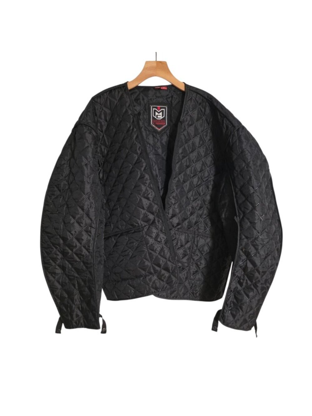 MotoCentric Jacket Liner Black Quilted Full Zip Motorcycle Padded Recon Mens 3XL